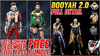 December Elite Pass Free Fire 2021 | Booyah 2.0 Event | Booyah 2.0 Event Bundle | Next Elite Pass