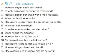 TussenToets 1 إختبار 🇳🇱