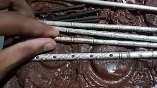 Krishna silver bansi (flute).