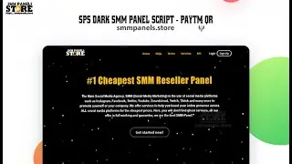 SPS Dark SMM Panel Script | Download Now | Best SMM Panel Script