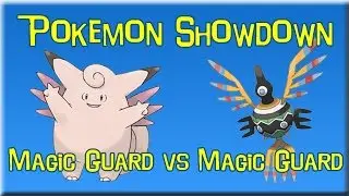 Pokemon Showdown Magic Guard vs Magic Guard