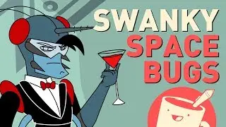 Swanky Space Bugs | Cartoon Hell
