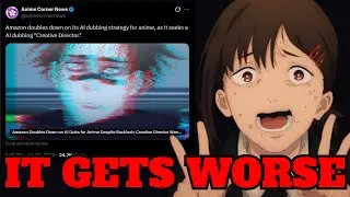 Anime ai dubbing situation keeps getting worse! Amazon is back at it again!!