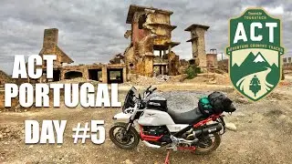 Off Road en Moto Guzzi V85TT | ACT Portugal 🇵🇹 2021 #Día 5 | 4K