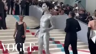Lil Nas X is Pure Silver at the Met Gala