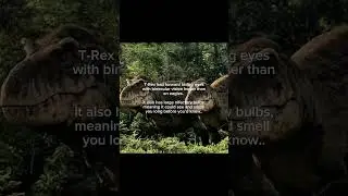 Tyrannosaurus Rex facts that will blow your mind &mdash; Part 2 #trex #dinofacts #prehistoric #dinosaur