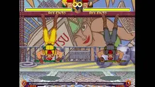 Street Fighter Alpha 2 - Rolento (Intro & Win Poses)