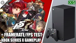 Persona 5 Royal - Xbox Series X Gameplay + FPS Test