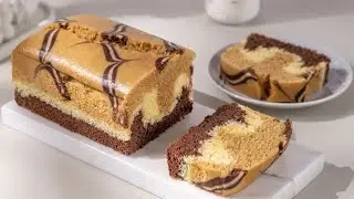 Marble Cake Recipe Without Oven😍 | Marble  Tea Cake Recipe | 3 Flavors Cake Recipe