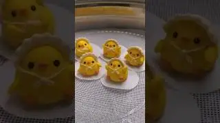 Cute Baby Clay Duck 🐥 ( inspiration ) #talalscreations #diy #viral #cutecraftideas #clay #trending