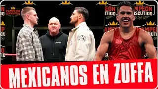 &iexcl;MEXICANOS AL RING! MISAEL RODRIGUEZ Y CARLOS OCAMPO, ESTRENAN ZUFFA BOXING 01