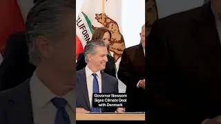 Governor #Newsom Signs #Climate Deal with #Denmark &nbsp;#shorts #california #news #energy #gavinnewsom