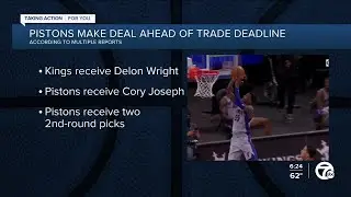 Pistons reach deal to trade Delon Wright to Kings