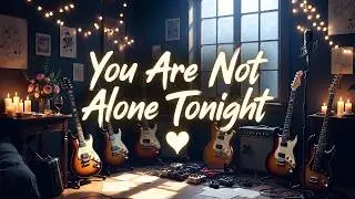 You Are Not Alone Tonight 80s Rock Ballad Official Music Lyric Video