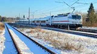 Der ICE L auf Testfahrt nach Warnem&uuml;nde 