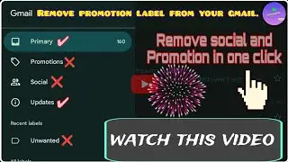 How to Delete All Social and Promotions Emails From Gmail? ....