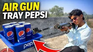 Air gun VS Pepsi cans kya Tod paega&hellip;.??? Please don&rsquo;t try❌ 