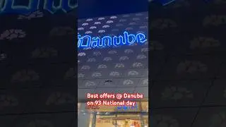 Best offer at Danube Jubail @ 93 Saudi National Day | sept 23 | #saudinationalday93 #travelvlog