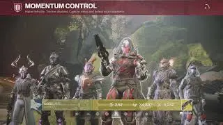 D2 Briar's Contempt Linear Fusion Rifle Power Weapon as Titan on PVP