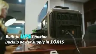 ALLPOWERS Portable Power Station R600, 299Wh LiFeP04 Battery with 2