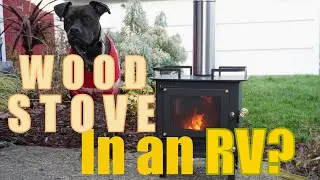 Cubic Mini Woodstove Install Part One | Off Grid RV | Intech Flyer Discover