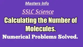 TN SSLC Science-Number of Molecules Calculation.