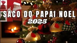 NOVIDADE INCR&Iacute;VEL NATAL 2025-saco do papai Noel ou porta joia ostur #@inspcat #natal #criatividade