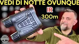 Ora puoi vedere al buio ovunque fino a 300m con il visore notturno digitale a infrarossi TKWSER 4K