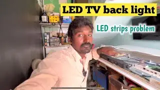 How to repair LED TV backlight problem