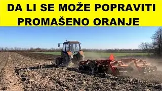 Kako tanjirača zatvara tvrdu brazdu