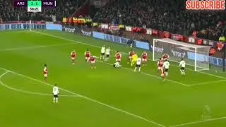 Lisandro Martinez's wonder header against Arsenal