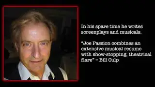 Bill Culp Productions Cast Bio - Joe Passion