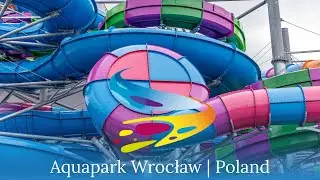 POL-GLASS - RAFTING CLOSED WATERSLIDE WITH ROCKER - AQUAPARK WROCŁAW | Poland