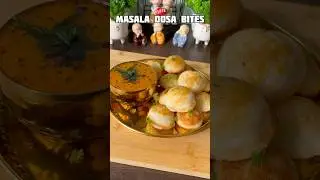 Viral masala dosa bites recipe #shorts #recipe #dosa #trending #shortsfeed #shortvideo #viralvideo