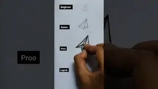 Drawing as beginner Vs senior Vs proo Vs legend 🚸 #art #drawing #shorts