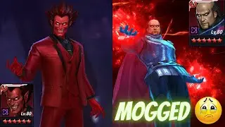 ОБЗОР Т4 АИДА, но Т4 МЕФИСТО унижает его 20 минут подряд — Marvel Future Fight