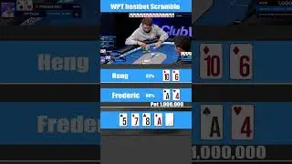 bestbetLive Shorts - WPT bestbet Scramble Heng vs. Frederic
