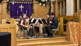 Saxet No. 1 - Saxophone Quintet (Holiday Ensemble Recital 2024) - 12/15/24