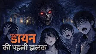 वीरान हवेली : डायन की पहली झलक पार्ट 2 |Horror cartoon hindi/ Animated story  /