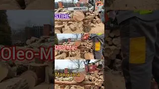 Maruyama MCV6200 VS Oleo-Mac GS650 VS Stihl MS363 Test w Dębinie