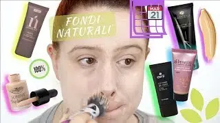 Ho testato per MESI tutti i FONDOTINTA NATURALI più FAMOSI(senza SILICONI e PARABENI) | Erikioba