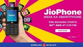 JIO Phone Pre-Booking Starts Today: Everything You Should Know