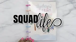 SQUAD LIFE Mini Planner Flipthrough | At Home With Quita