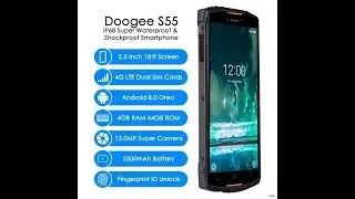 Doogee S55 - обзор защищенного смартфона