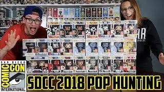 SDCC 2018 Funko Pop Hunting