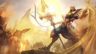 Azir League Of Legends Login Screen With Music