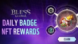 BLESS GLOBAL: Pocketbuff Daily Badge Nft Rewards