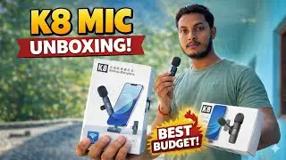 K8 wireless unboxing || Best mic under 1000 #tech #ytvikash #chatgpt #unboxing 