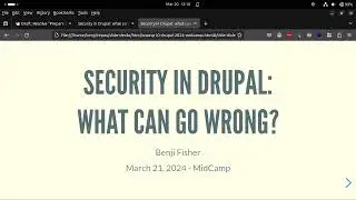 Security in Drupal: what can go wrong?