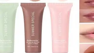 Summer Lip Balm Moisturizing Mirror Lip Gloss Lip Vanilla Mint Iced Coffee Cake Smell Lipstick Trans
